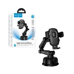 Hoco Center Console Car Phone Holder H89 Crown Black